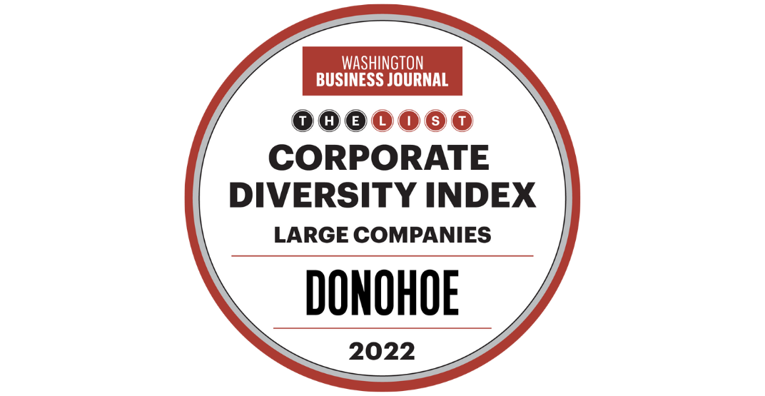 Donohoe Recognized as a Highly Diverse Company Thumbnail
